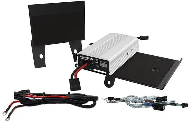 Main image of Wild Boar Audio WBA 400.2R - 400 Watts RMS 2 Channel Amplifier, Fits 2014-2024 Harley-Davidson Motorcycles