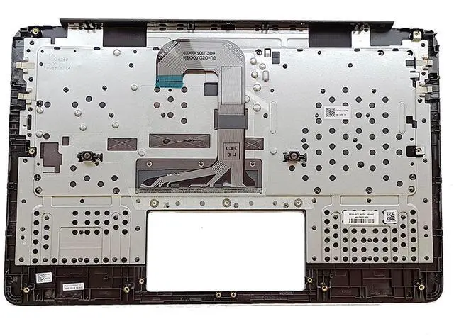 Main image of Lyinsen Replacement for HP Chromebook 14 G7 Laptop Upper Case Palmrest Keyboard Assembly Part 11.6" M47207-001 Top Cover Black
