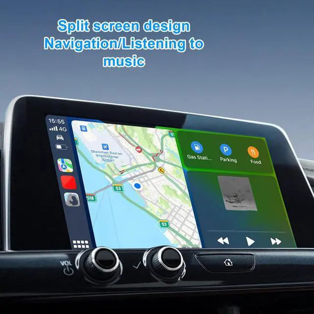 Alt view image 5 of 5 - Yoidesu Wireless Car Play Adapter with Automatic Connection, Wired to Wireless Car Play Adapter for Android Auto Conversion with Type C to USB