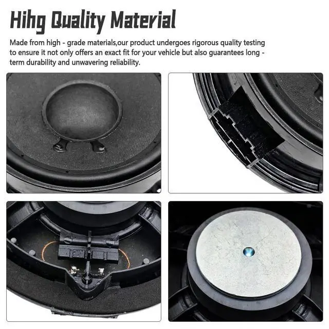 Alt view image 3 of 5 - Front Door Speaker Fit for Volkswagen Passat 2012-2022 Jetta 2011-2018