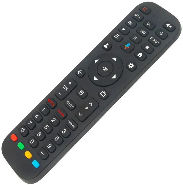 Alt view image 5 of 5 - AULCMEET New Replace Voice Remote Control fit for FPD 50/55/65/70/75-inch Canvas Series Google TV