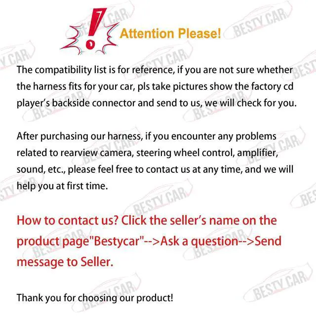 Alt view image 3 of 5 - 16pin Car Radio Stereo Power Retrofit Wiring Harness fits for Honda CRV 2010-2013 2.4L with Big screeen High Trim Level, Support Factory Navigation, OEM Backup Camera, Steering Wheel Control and USB