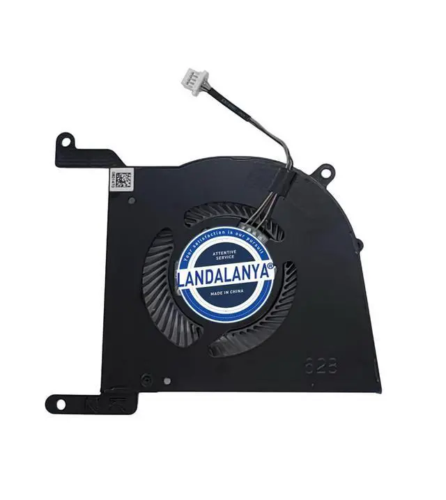 Alt view image 4 of 4 - LANDALANYA Replacement New CPU and GPU Cooling Fan for MSI Stealth 14 Studio A13UDX A13VE A13VF A13VG MS-14K1 Series BS5412HS-U6S BS5412HS-U6H DC12V 0.55A Fan
