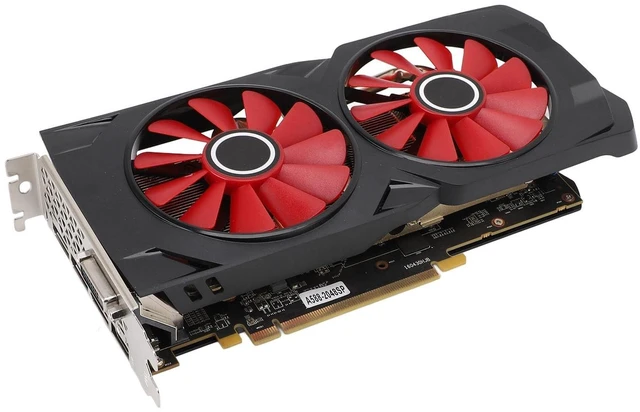 Main image of Denash 8GB GDDR5 Graphics Card Compatible with PCI Express 3.0 x 16,256Bit Computer Video Card with 2 Cooling Fans,Graphics Card for 4k Gaming PC 1080P 3A Games