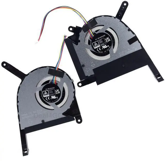 Main image of Deal4GO 5V CPU GPU Graphics Cooling Fan kit Replacement for ASUS FX507 FA507 FX707 FA707 FX507ZE FA507RE FX507ZC-ES53 FX707ZC-ES53