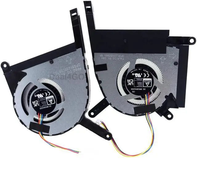 Alt view image 5 of 5 - Deal4GO 5V CPU GPU Graphics Cooling Fan kit Replacement for ASUS FX507 FA507 FX707 FA707 FX507ZE FA507RE FX507ZC-ES53 FX707ZC-ES53
