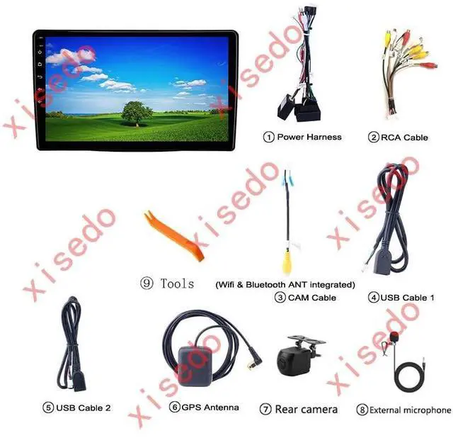 Alt view image 3 of 5 - XISEDO for Dodge RAM ProMaster 1500 2500 3500 2014-2022 Car Radio Stereo Carplay IPS Android Car Stereo 9" in-Dash Head Unit WiFi GPS Navigation Steering Wheel Control RAM 4G ROM 64G