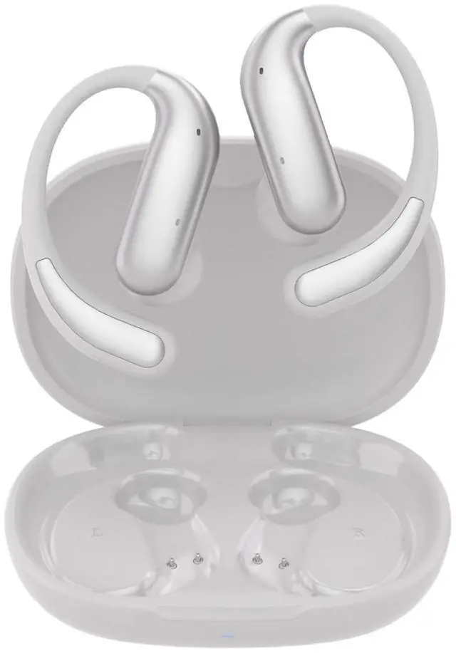 Main image of TANALAZ i70 Open-Ear Headphones, Bluetooth 6.0 Wireless Earbuds with Secure Ear Hooks, IPX5 Sweatproof for Gym & Running, Crystal-Clear Calls, Lightweight Comfort for Workouts & Fitness (Gray)