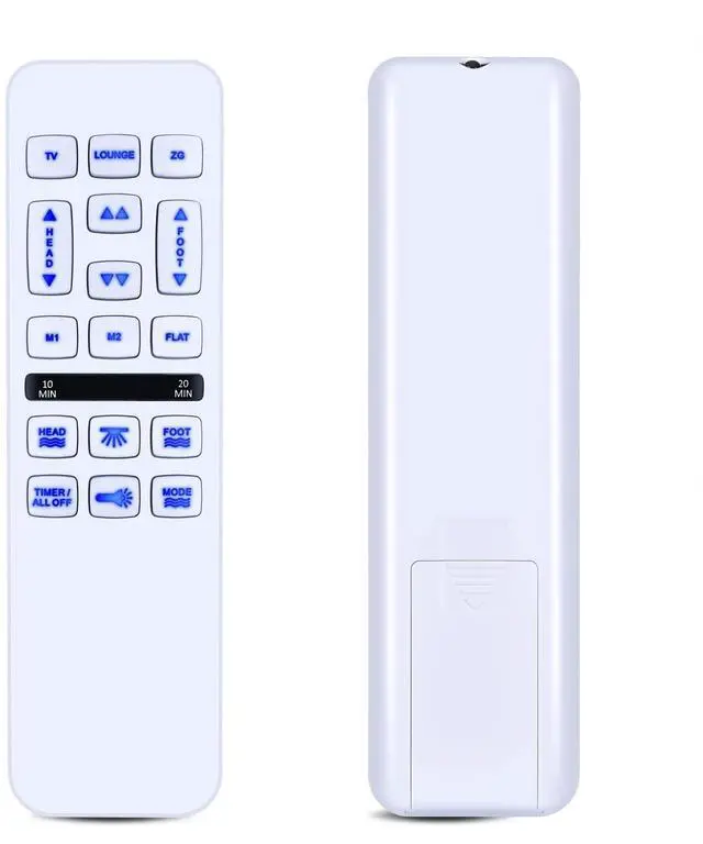 Main image of WKOLF Adjustable Bed Remote for Richmat HJH55 and HJC18 Control Box, fits for Mattress Firm 600/3000 Adjustable Bed