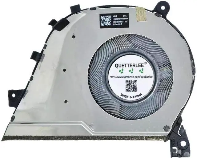 Main image of New Laptop CPU Cooling Fan for ASUS ZenBook Q407I Q407IQ UX434I UX434IQ Series 13NB0R80M11111 13N1-BFM0211 BAPA1005R5HY003 DC5V 0.50A Fan