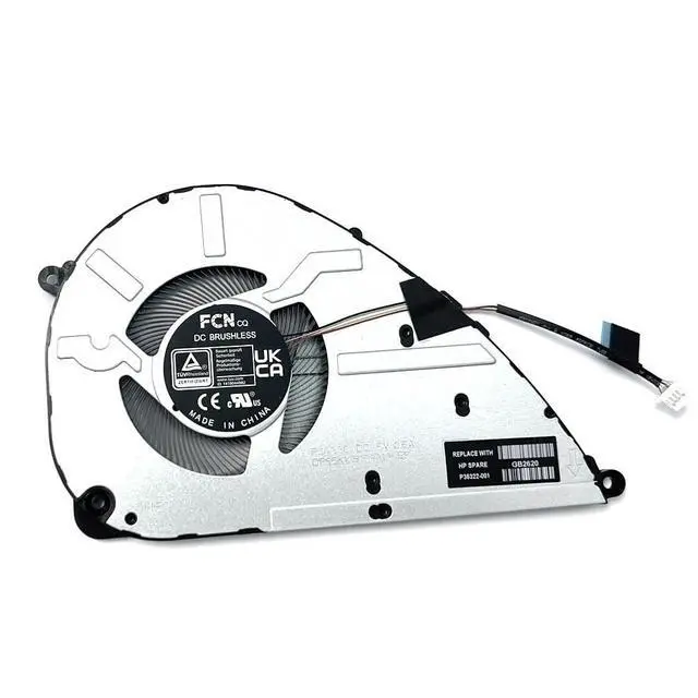 Alt view image 3 of 4 - GinTai CPU Ventilator CPU Fan Cooling Fan Cooler Replacement for HP OmniBook 5 Flip 14-FP TPN-W169 P35322-001