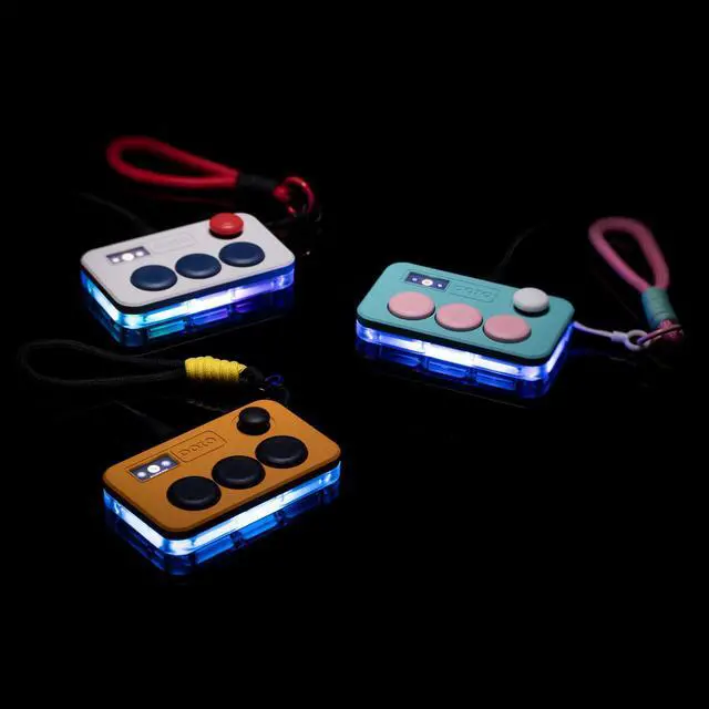 Alt view image 3 of 5 - KEEBMONKEY DOIO Sayo OSU Rapid Trigger Hall Effect Keyboard with Joystick and Screen, CNC Aluminum RGB One Handed Macro Pad for Rhythm Games,USB-C Custom Programmable keypad (Purple(4 Key))