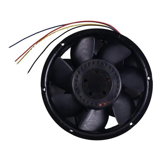 Alt view image 4 of 5 - HOLDWELL DC 48V 5.8A 172x172x51mm 3-Wire Server Cooling Fan THB1748BG-CK1S Compatible with Delta Electronics