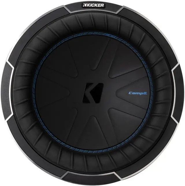 Main image of KICKER 51CWQ102 CompQ Q-Class 10" Subwoofer, Dual 2-Ohm