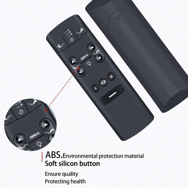 Alt view image 5 of 5 - PZL Replacement Remote Control for Serta Motion Perfect 4 IV Adjustable Bed