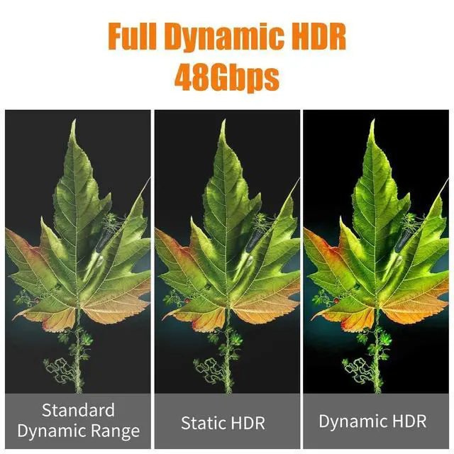 Alt view image 3 of 5 - FURUI 8K Fiber HDMI Cable 40ft, Fiber Optic HDMI 2.1 Cable 8K@60Hz,4K@120Hz, 48Gbps, Dynamic HDR, eARC Compatible with RTX 3080/3090 Xbox Series X PS5 Denon AV Receiver LG Samsung Sony TV
