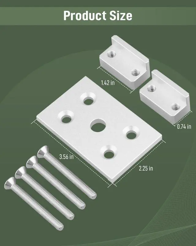 Alt view image 4 of 5 - Quaneguzy Stainless Steel Stake Pocket Antenna Mount Fit for CB HAM Radio, 1/2" Center Hole Fit for Ford F-Series Chevy Silverado Ram 1500/2500/3500 for Toyota Tundra No Drill