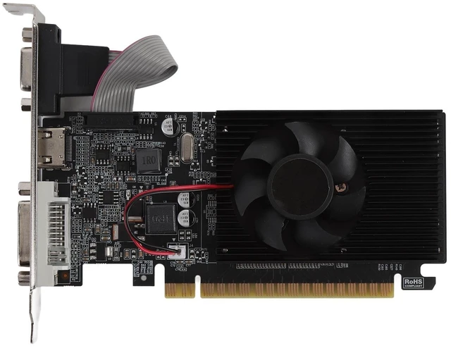 Main image of VBESTLIFE GT210 1GB Graphics Card, DDR3 64 Bit GPU, 500/589MHz, PCIE 2.0 16X Desktop PC Gaming Video Card with HDMI, DVI, VGA Ports