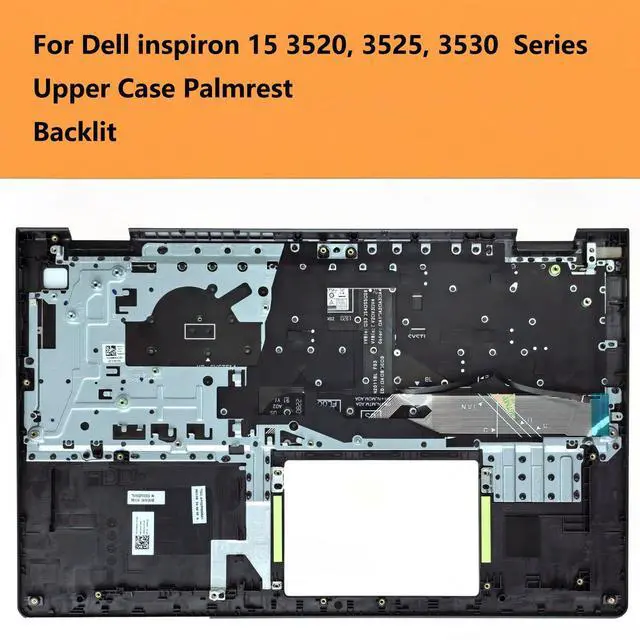 Alt view image 2 of 5 - CCGDZKJ Replacement Upper Case Palmrest for Dell inspiron 15 3520, 3530