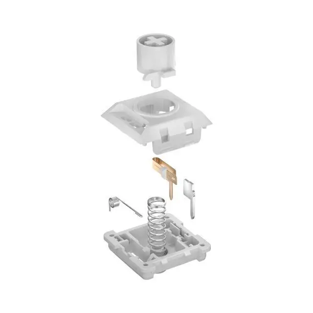Alt view image 5 of 5 - Kailh Official Store Hide Mountain Low Profile Switch Full POM Clicky, Elements Series, 3-Pin Choc V2 Compatible for Mechanical Keyboard (70PCS)