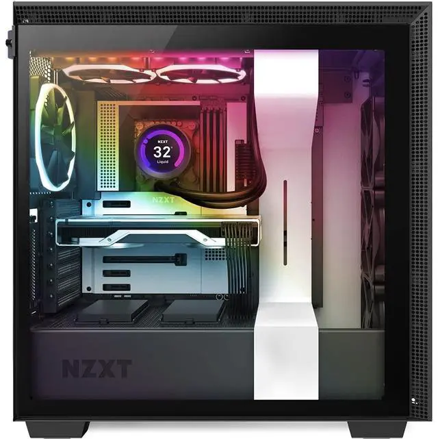 Alt view image 5 of 5 - NZXT Kraken Z53 RGB 240mm - RL-KRZ53-R1 - AIO RGB CPU Liquid Cooler - Customizable LCD Display - Improved Pump - Powered by CAM V4 - RGB Connector - AER RGB 2 120mm Radiator Fans (2 Included)