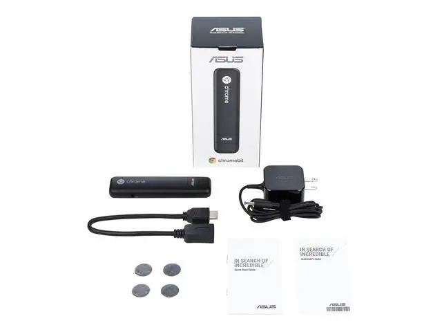 Alt view image 5 of 5 - ASUS CHROMEBIT CS10 Stick-Desktop PC with RockChip 3288-C 2 GB LPDDR3L 16 GB eMMC Google Chrome OS