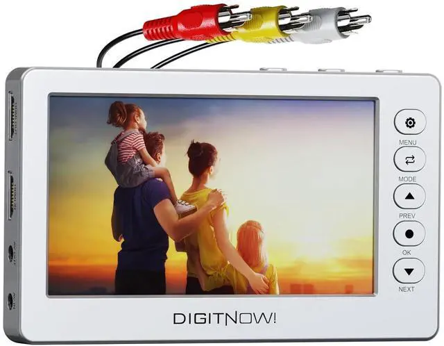 Main image of DigitPro VHS to Digital Converter, Video to Digital Converter,1080P Video Converter Machine, Analog to Digital Converter, Video Audio Recording from VCR, VHS, DVD, Mini DV, Tapes, Hi8, Camcorders