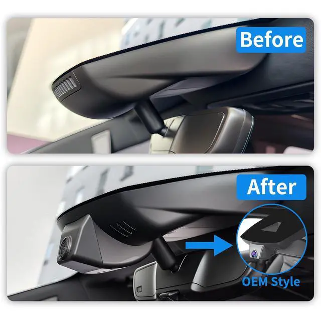 Alt view image 3 of 5 - KBSYNT Dash Cam for Chevy Silverado 1500 2022-2026,Front 4K+1080P OEM