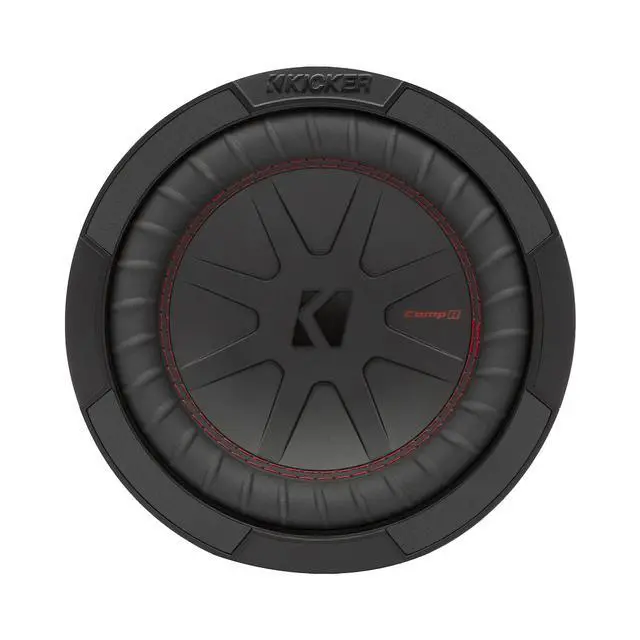 Alt view image 2 of 3 - KICKER 8" 600 Watt Peak Power 4-Ohm DVC Car Audio Subwoofer with 16 Gauge 50 feet Wire