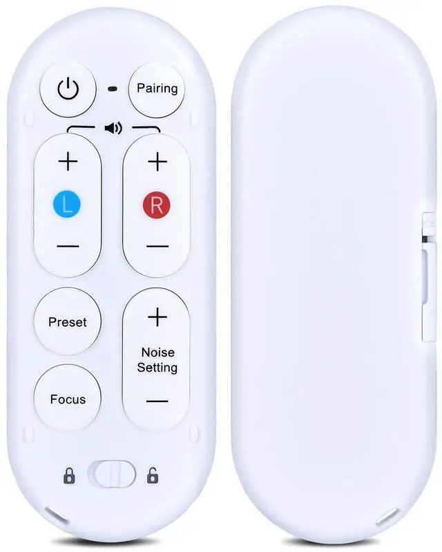 Main image of WKOLF Remote Replacement for Olive Union Max Hearing Ear Buds Model OU1P0202
