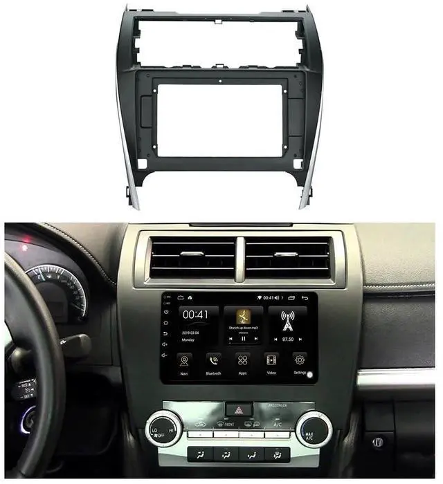 Main image of 10.1inch 2DIN Installation Dash Kit fits for Toyota Camry 2012-2014 Aftermarket Android Car Radio Stereo Mounting Fascia Panel