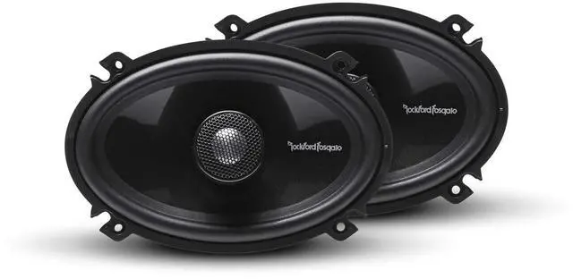 Main image of Rockford Fosgate T1462 Power 4"x6" 2-Way Coaxial Full-Range Speaker - Black (Pair)