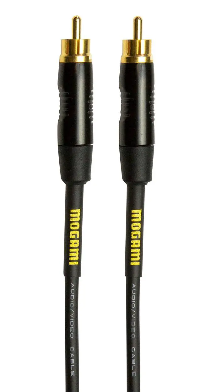 Main image of Mogami 3' Gold RCA to RCA Mono Cable, 24 AWG