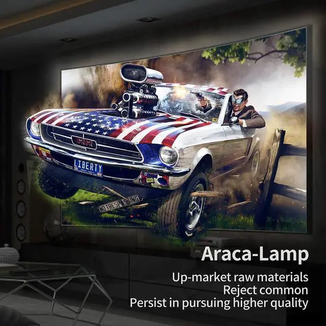 Alt view image 3 of 5 - Araca VLT-XD560LP Projector Lamp with Housing for Mitsubishi XD550U XD360U-EST WD385U-EST WD380U-EST WD570 Replacement Projector Lamp