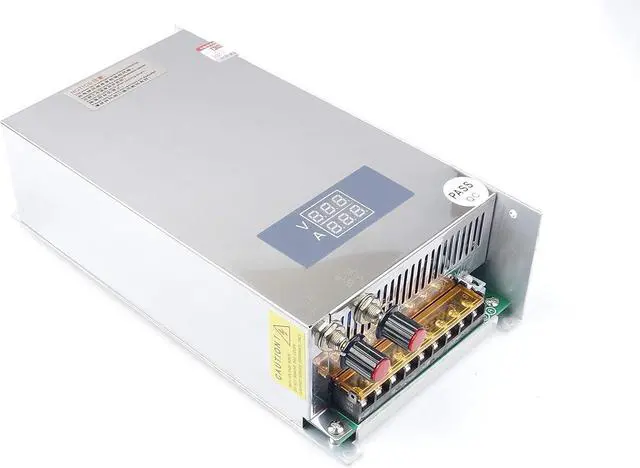 Main image of KNACRO 1000W Adjustable DC Power Voltage Converter AC 110V to DC 0-12V 0-80A Module 12V 1KW Switching Power Supply Digital Display 12V Voltage Regulator Built in Cooling Fan (12V 80A)
