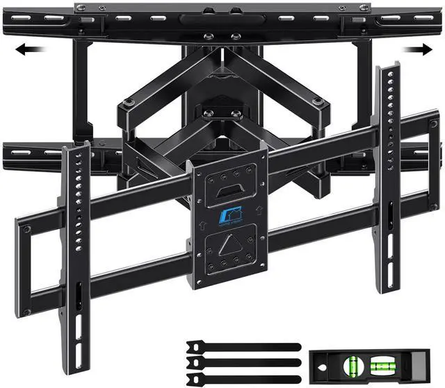 Main image of HOME VISION Full Motion Articulating TV Wall Mount for 37-90 Inch TVs up to 176 lbs, Fits 24" Wood Studs (8-24"), Heavy Duty TV Bracket & Mounts, Extendable Arm & Swivel Tilt Level, Max 600x400mm VESA