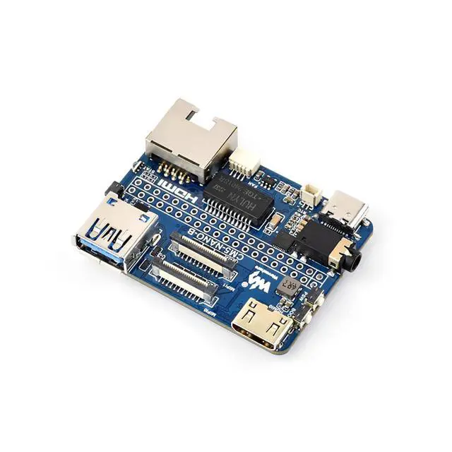 Alt view image 5 of 5 - Nano Base Board (B) for Raspberry Pi Compute Module 5 (CM5) - Compact CM5-Sized Development Board with Multiple Interfaces, Evaluation & End-Product Integration