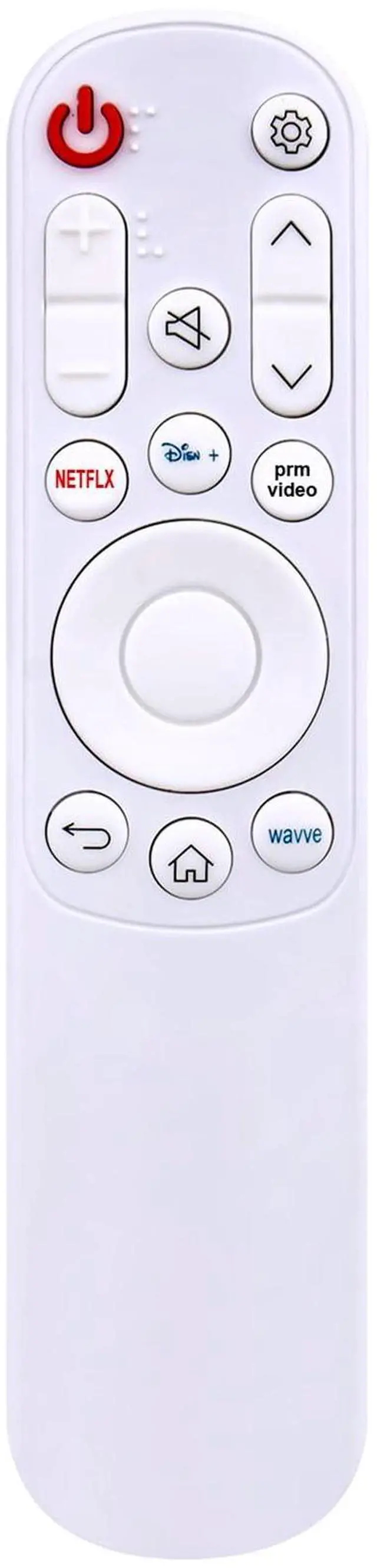 Main image of AKB76039323 Replacement Remote Compatible with LG StanbyME Go LED Full HD Smart webOS Touch Screen 27LX5QKNA 27LX5QKNA.AEU 27LX5QKNA.AAU 27LX5QKNA.AUS 27LX5QKNA.AWP