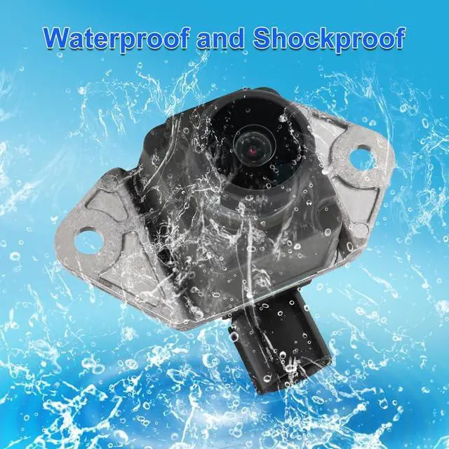Alt view image 3 of 5 - JDMON Backup Camera Replacement for Jeep Grand Cherokee 2014 2015 3.0L 3.6L V6 5.7L 6.4L V8 Reverse Rear Park Assist Camera Replacement for 590-071 68137943AD 68137943AE 68137943AJ 68375333AA