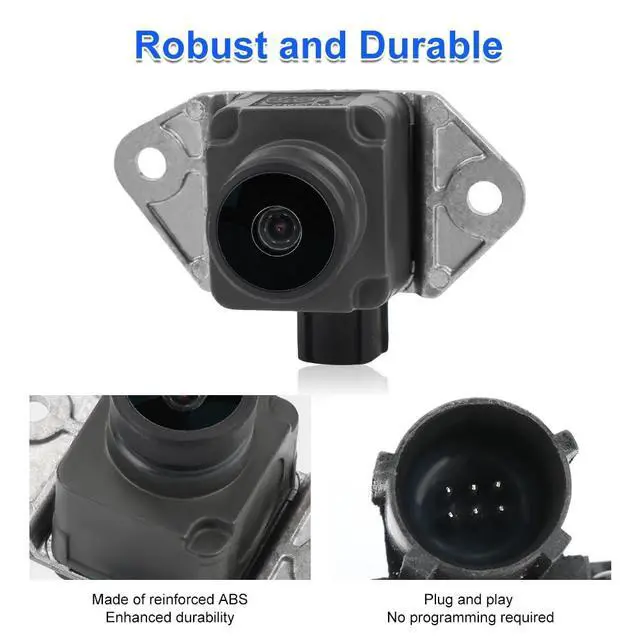 Alt view image 5 of 5 - JDMON Backup Camera Replacement for Jeep Grand Cherokee 2014 2015 3.0L 3.6L V6 5.7L 6.4L V8 Reverse Rear Park Assist Camera Replacement for 590-071 68137943AD 68137943AE 68137943AJ 68375333AA
