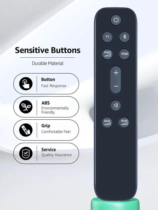 Alt view image 5 of 5 - New Replacement Soundbar Remote Control for JBL 9.1 Bar Channel Sound Bar Speaker System JBLBAR913DBLKAM