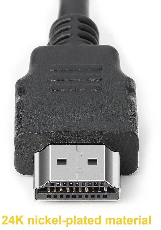 Alt view image 5 of 5 - Spofit 4K HDMI Cable 10 Pack 5ft,18Gbps High Speed HDMI Braided Cord,4K@60Hz, HDR, 3D, Dolby, ARC Compatible with PS5,PS4,HDTV,Blu-ray,Xbox,Laptop