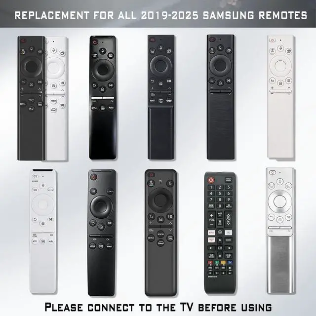 Alt view image 5 of 5 - for Samsung Frame Smart TV Remote Replacement: Solar Powered USB-C Fast Charge, 6-12 Months Battery Life, Voice Bluetooth Controller Compatible with Samsung 2020-2025 Neo QLED 4K Smart TVs