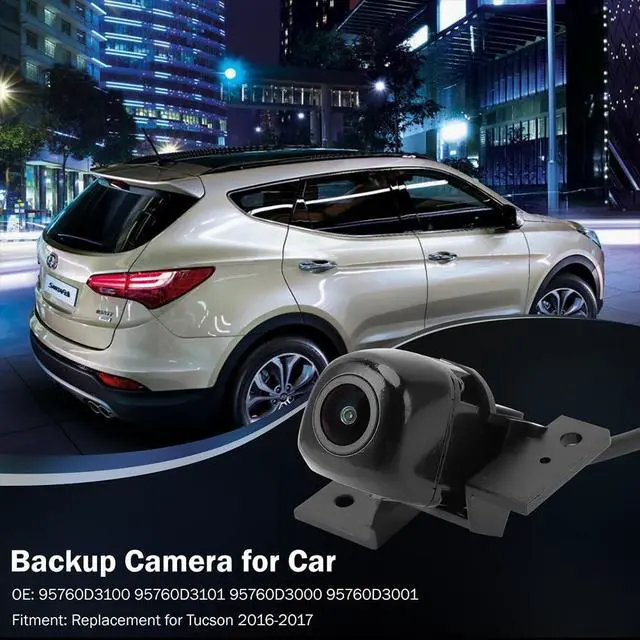 Alt view image 4 of 5 - Backup Camera Rear View Camera 95760D3100 Parking Assist Camera Replacement for 2016?2017