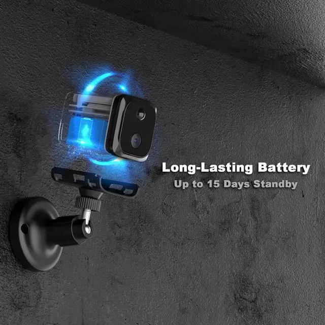 Alt view image 4 of 5 - No WiFi Small Security Camera, 4G LTE Cellular Security Camera with 2K Live