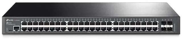 Main image of TP-Link Omada SG3452X ^^ 48 Port Gigabit Switch, 4 x 10GE SFP+ Slots ^^ L2+ Smart Managed ^^ Omada SDN Integrated ^^ IPv6 ^^ Static Routing ^^ Support QoS, IGMP & LAG ^^ 5 Year Manufacturer Warranty