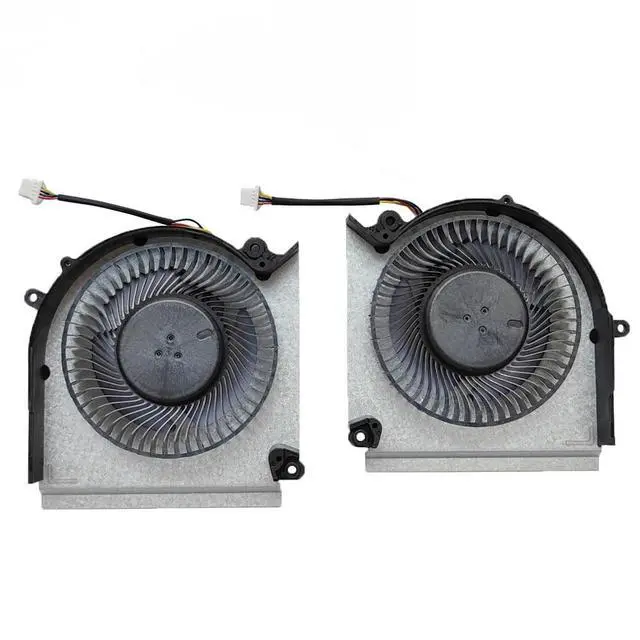 Alt view image 2 of 4 - TXLIMINHONG New Compatible CPU and GPU Cooling Fan for MSI GE68 GP68H MS-15M1 MS-15M2 Series PABD1A010SHR N509 PABD1A010SHL N510 12VDC 0.6A Fan