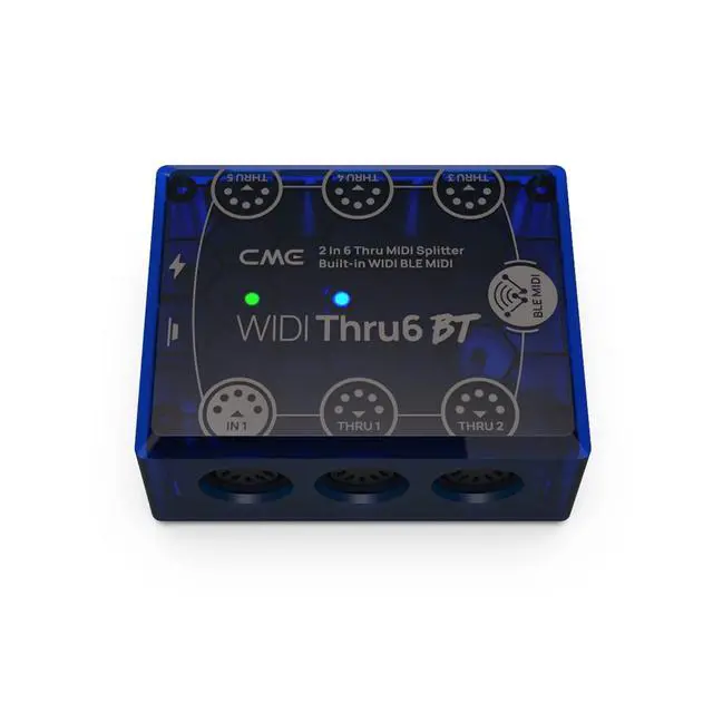 Alt view image 2 of 5 - CME WIDI Thru6 BT 2-in-6-out MIDI Thru