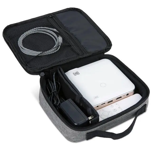 Alt view image 2 of 5 - Kodak Luma Projector Case - Kodak Luma 450, Case Also Features Easy Carry Handle & Adjustable Pockets