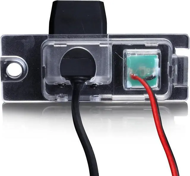 Alt view image 3 of 5 - Super HD License Plate Backup Camera Night Vision Rear View Camera Replacement for Volvo S80L /S40L/S80/S40/S60/V60/XC90/XC60/C70/S60L (No.V7896 with 1 Screw)